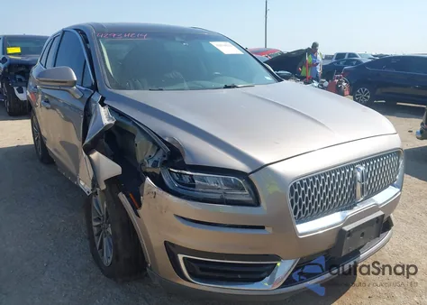 2019 Lincoln Nautilus Select из США, поврежденный, VIN 2LMPJ6K93KBL31358